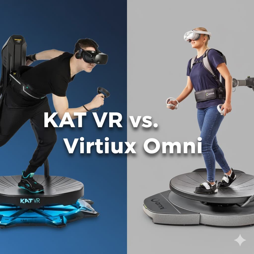 KAT VR vs. Virtuix Omni: Which VR Treadmill Should You Buy?